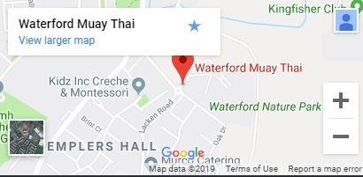 Waterford Muay Thai Google Map